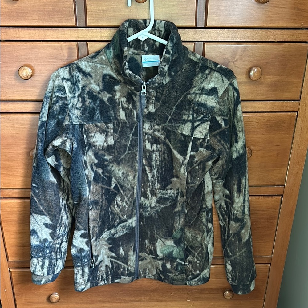 Columbia Kids Fleece Camo Zip-up Jacket